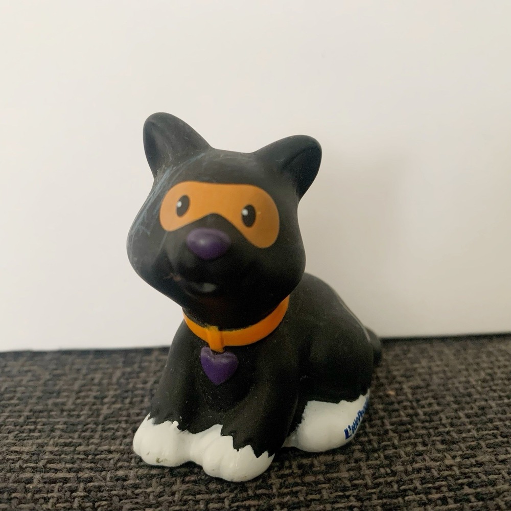 Fisher Price Little People Halloween  Black Cat‎  RARE